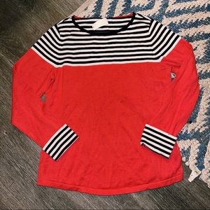 NWT Talbots striped knitted long sleeve